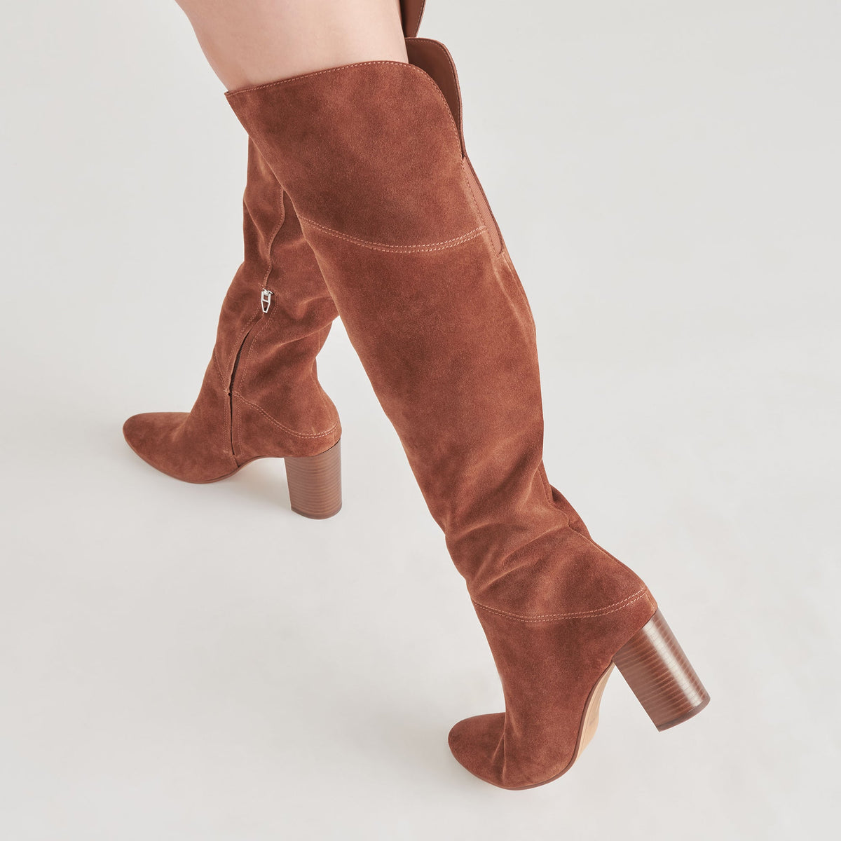 SURY BOOTS DARK SADDLE SUEDE
 – Dolce Vita | Dolce Vita