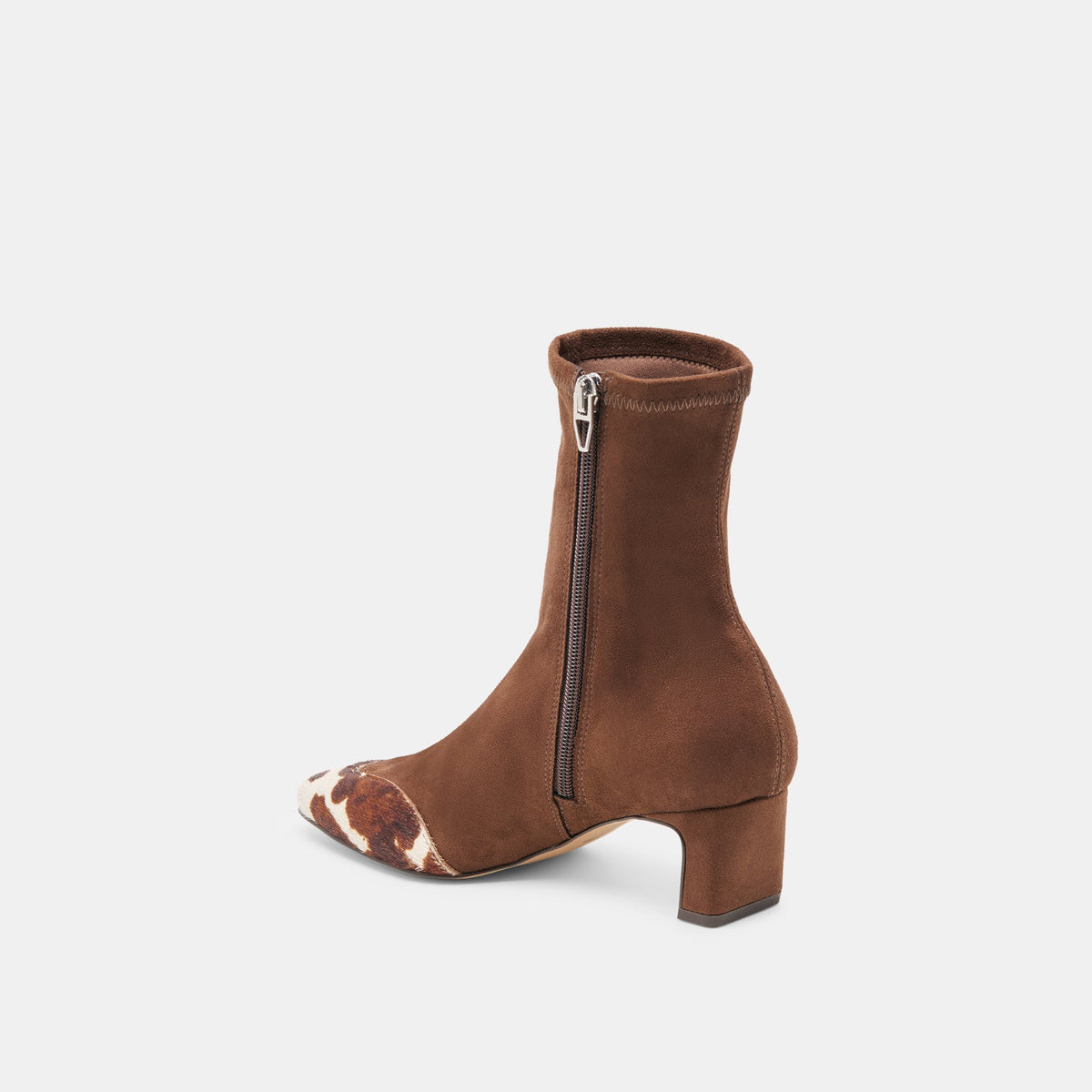 Anika Dk Brown Multi Stella Suede Boots | Dolce Vita