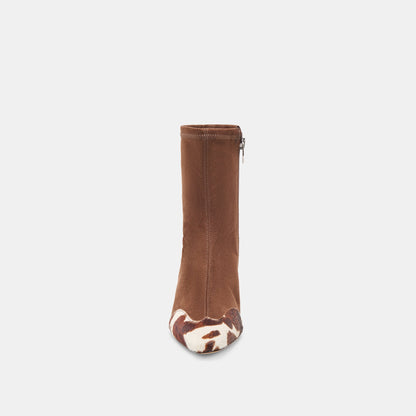 Anika Dk Brown Multi Stella Suede Boots | Dolce Vita