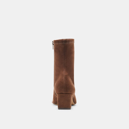Anika Dk Brown Multi Stella Suede Boots | Dolce Vita