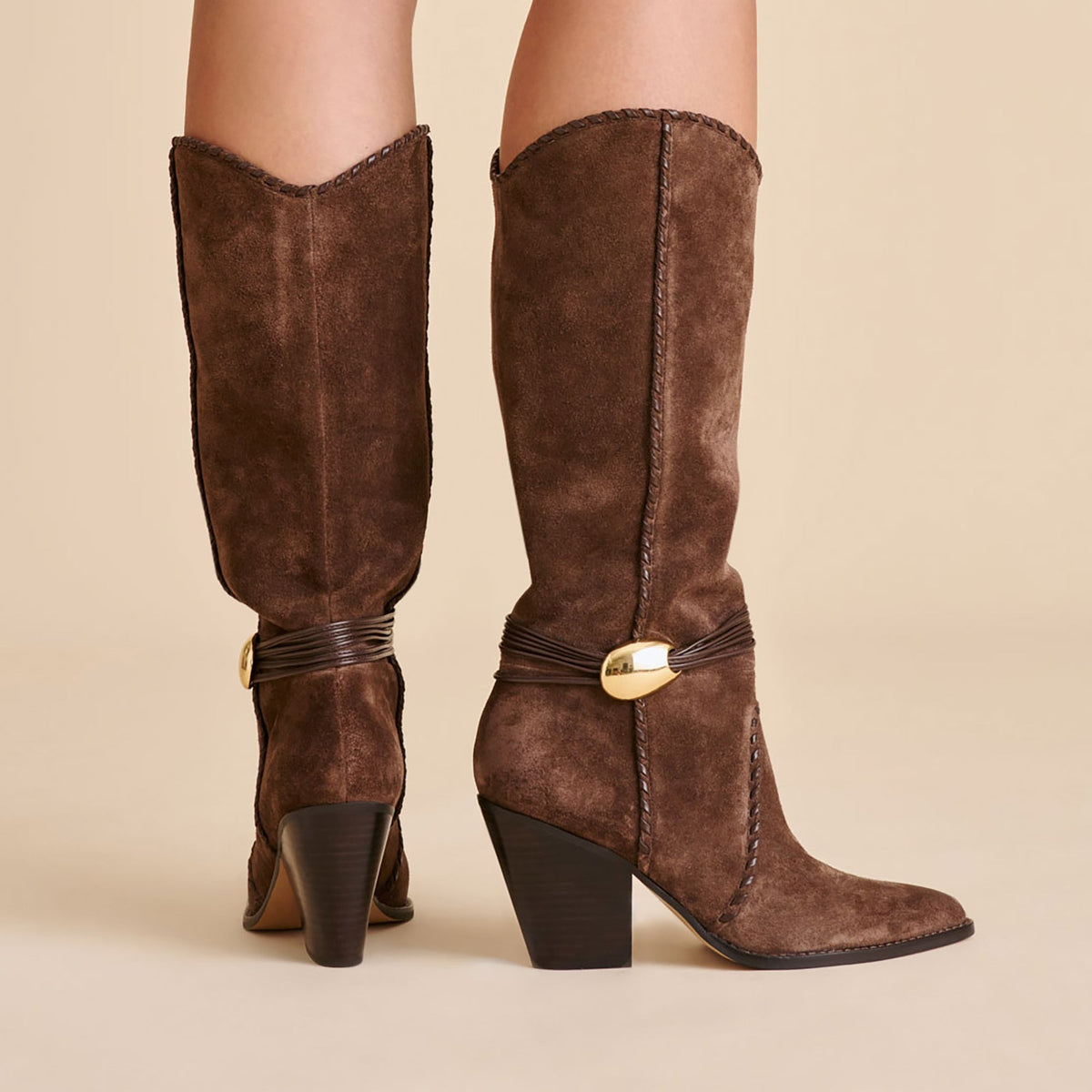 Jody Dk Brown Suede Boots | Dolce Vita