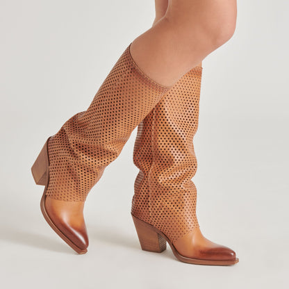 BOONE BOOTS COGNAC LEATHER
 – Dolce Vita | Dolce Vita