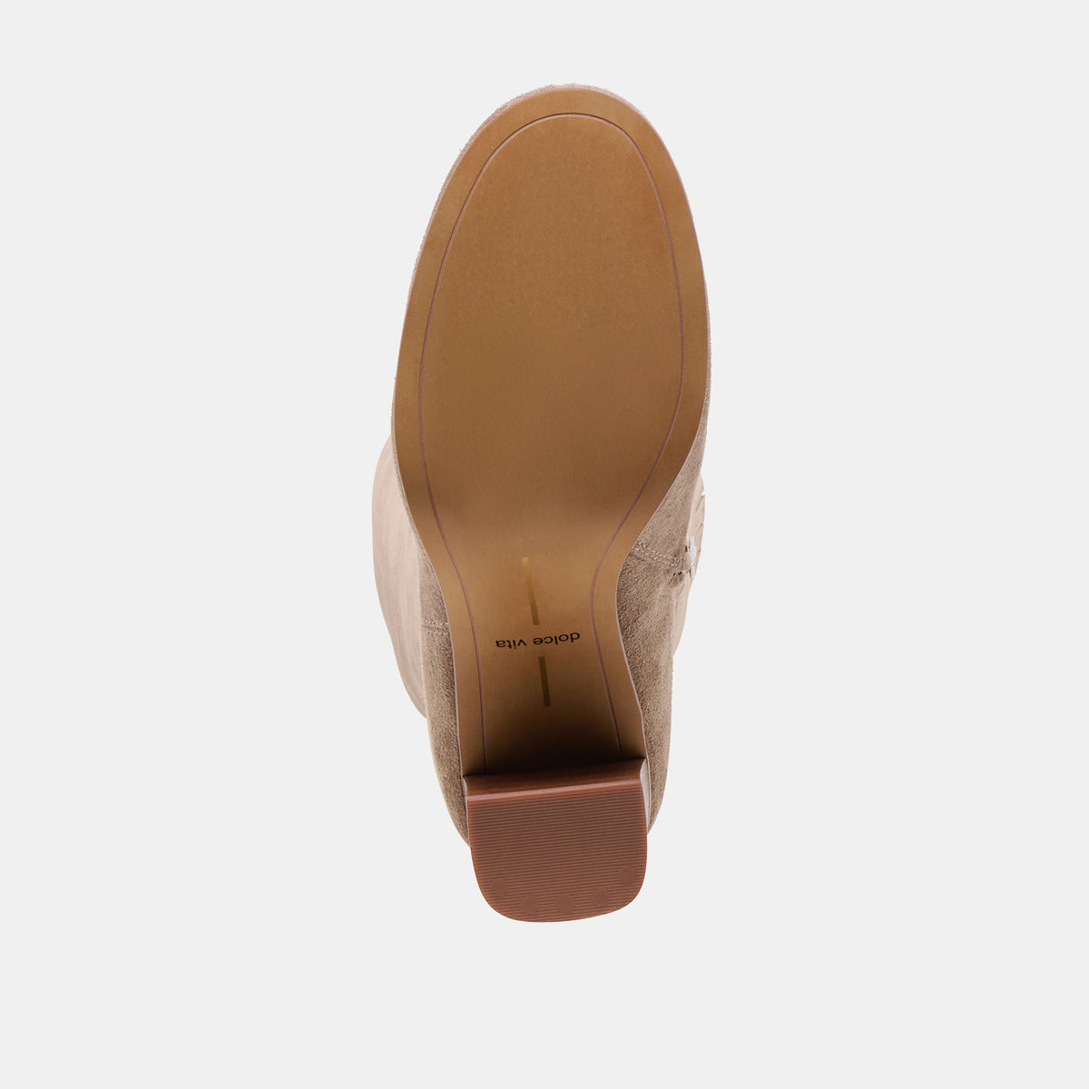 Hudsin Wide Calf Barley Suede Boots | Dolce Vita