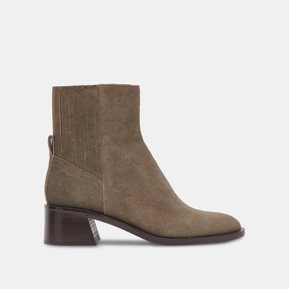 Linny H2O Wide Boots Olive Suede | Women's Olive Waterproof Boots
 – Dolce Vita | Dolce Vita