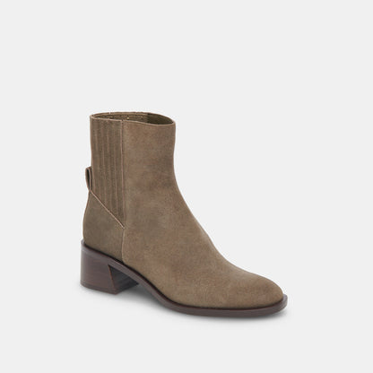 Linny H2O Wide Boots Olive Suede | Women's Olive Waterproof Boots
 – Dolce Vita | Dolce Vita