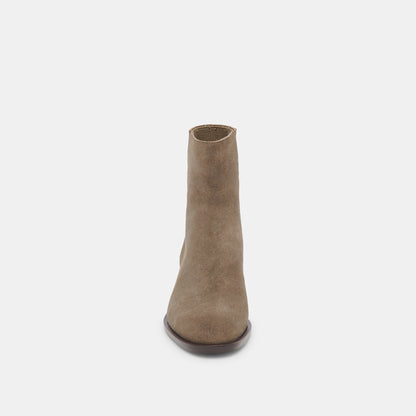 Linny H2O Wide Boots Olive Suede | Women's Olive Waterproof Boots
 – Dolce Vita | Dolce Vita