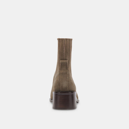 Linny H2O Wide Boots Olive Suede | Women's Olive Waterproof Boots
 – Dolce Vita | Dolce Vita