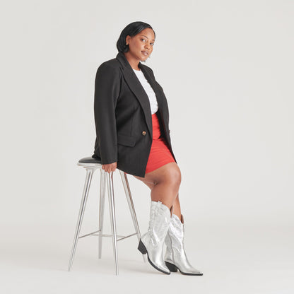 Ryland Extra Wide Calf Silver Boots | Distressed Leather Boots
 – Dolce Vita | Dolce Vita