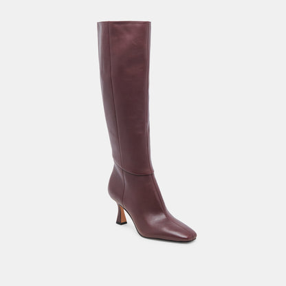 GYRA BOOTS WINE LEATHER
 – Dolce Vita | Dolce Vita