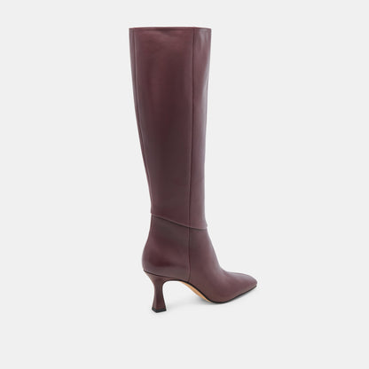 GYRA BOOTS WINE LEATHER
 – Dolce Vita | Dolce Vita