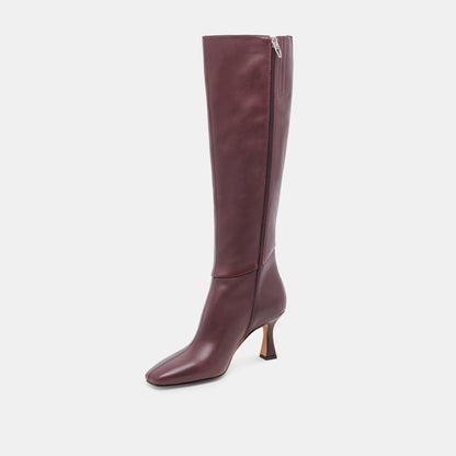 GYRA BOOTS WINE LEATHER
 – Dolce Vita | Dolce Vita