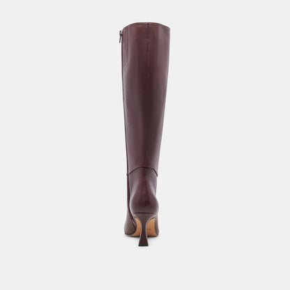GYRA BOOTS WINE LEATHER
 – Dolce Vita | Dolce Vita