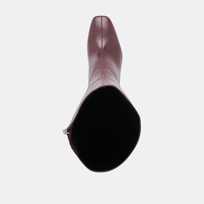 GYRA BOOTS WINE LEATHER
 – Dolce Vita | Dolce Vita