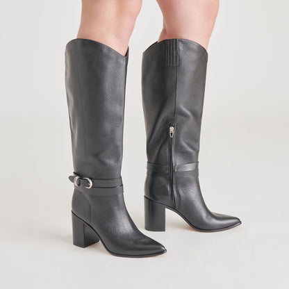 TYRONE BOOTS BLACK LEATHER
 – Dolce Vita | Dolce Vita