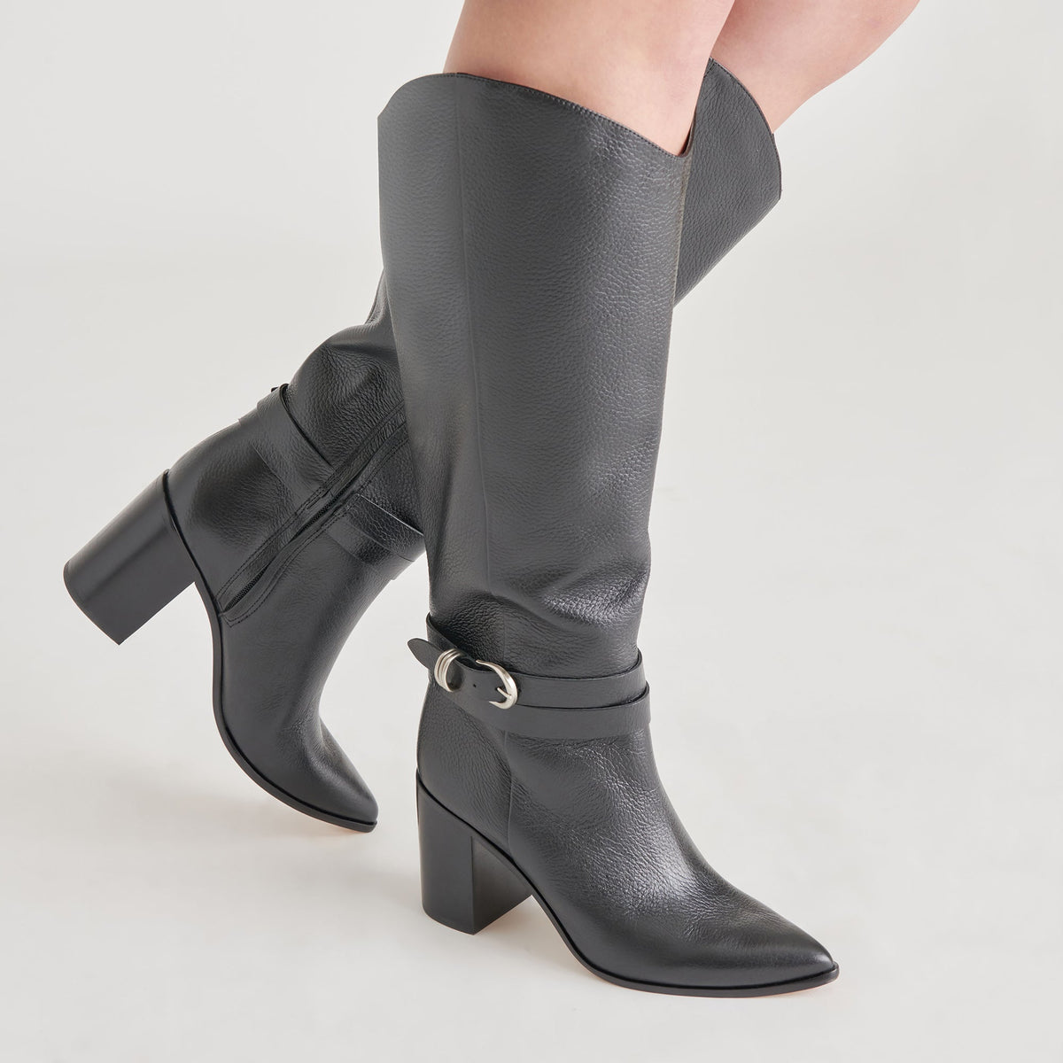 TYRONE BOOTS BLACK LEATHER
 – Dolce Vita | Dolce Vita