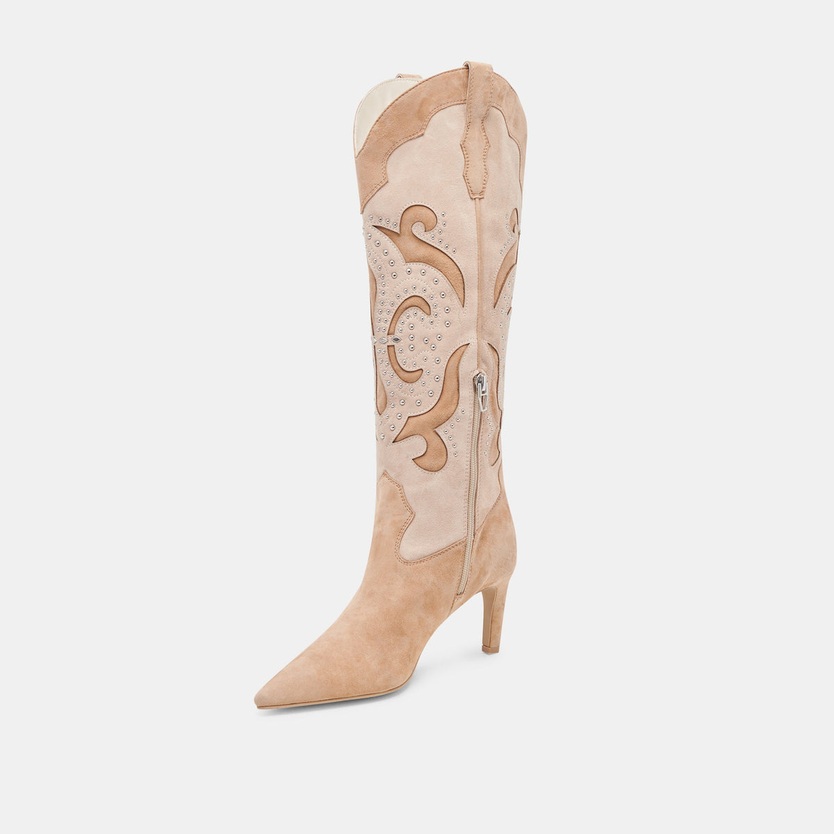 FINLEY STUD BOOTS CAMEL SUEDE
 – Dolce Vita | Dolce Vita