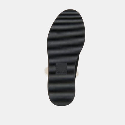 Ardy Plush H2O Waterproof Onyx Suede Booties | Dolce Vita