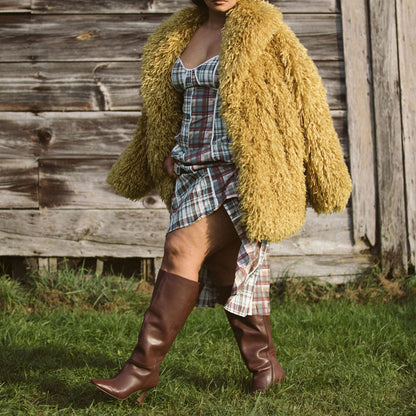 GYRA WIDE CALF BOOTS CHOCOLATE LEATHER
 – Dolce Vita | Dolce Vita