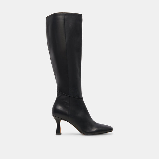 Gyra Black Leather Boots | Dolce Vita