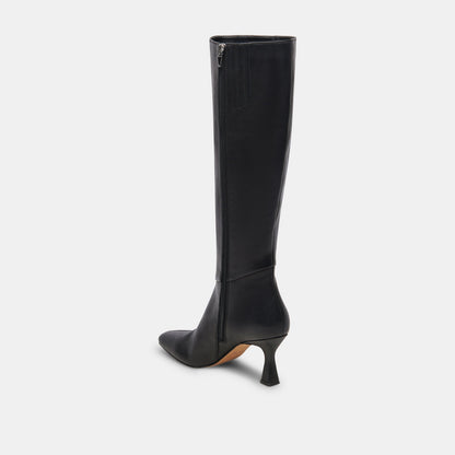 Gyra Black Leather Boots | Dolce Vita