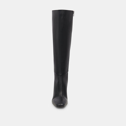 Gyra Black Leather Boots | Dolce Vita