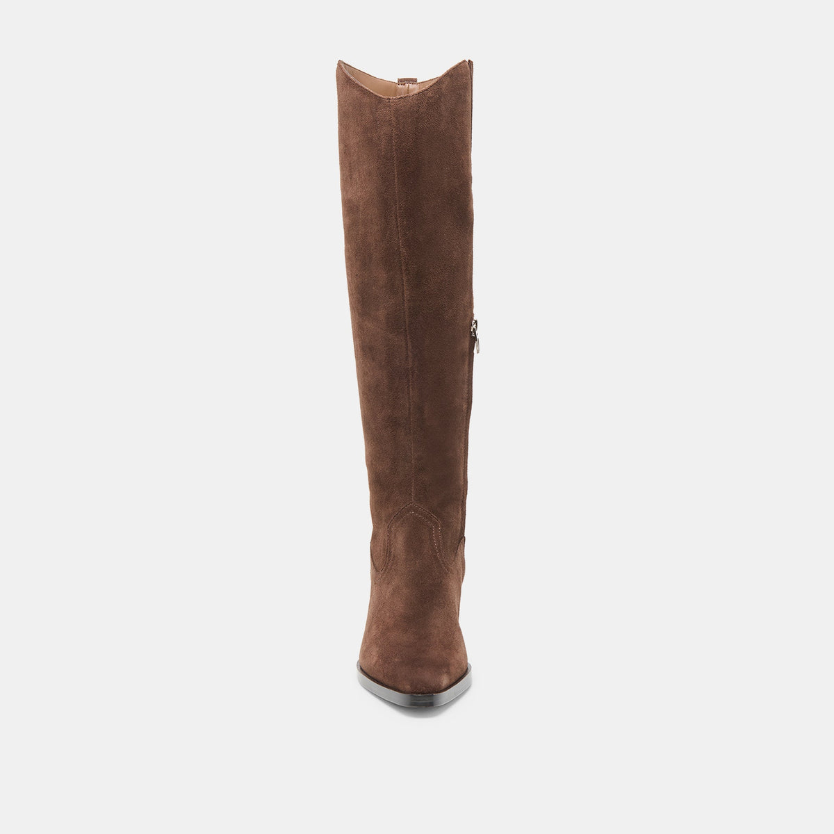 Virona H2O Waterproof Dk Brown Suede Wide Calf Boots | Dolce Vita