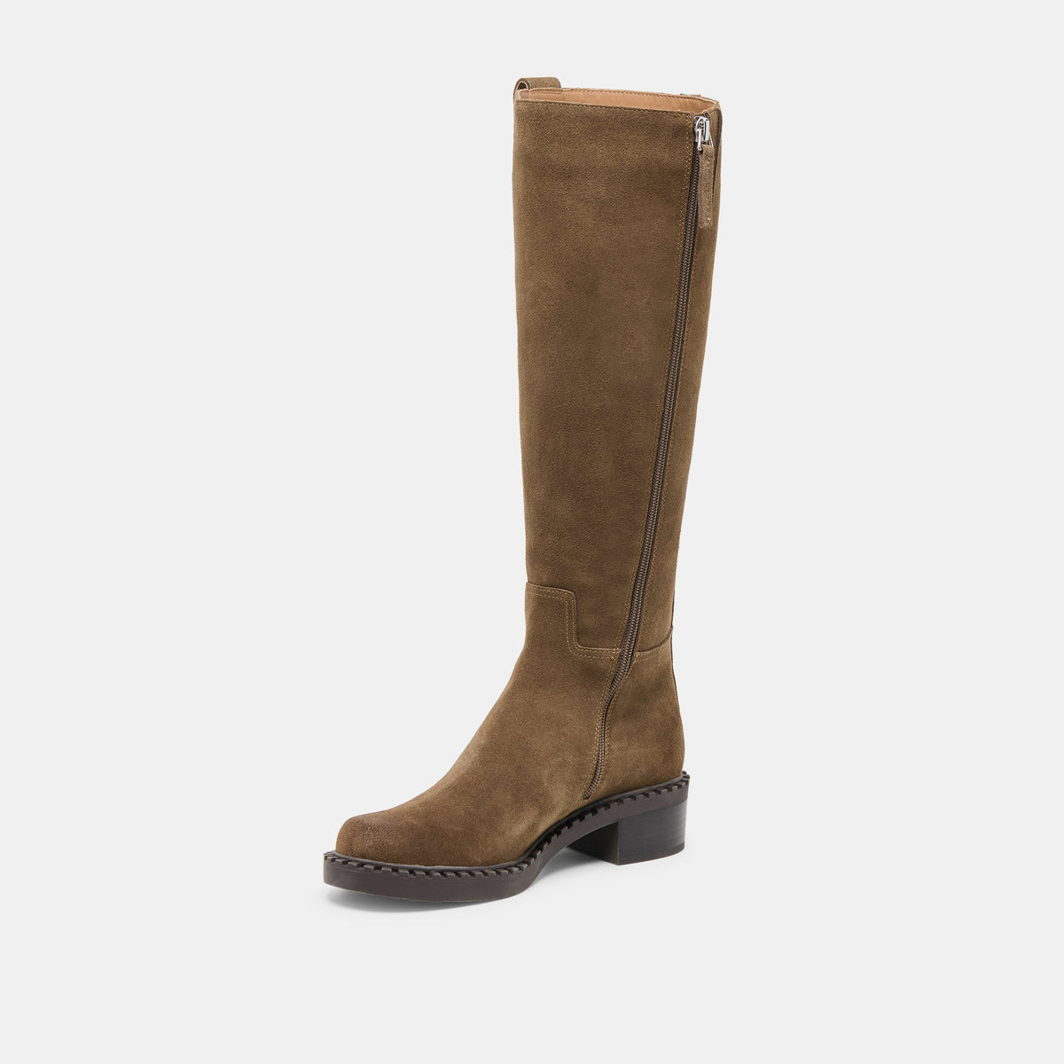 Glory H2O Waterproof Olive Suede Wide Calf Boots | Dolce Vita