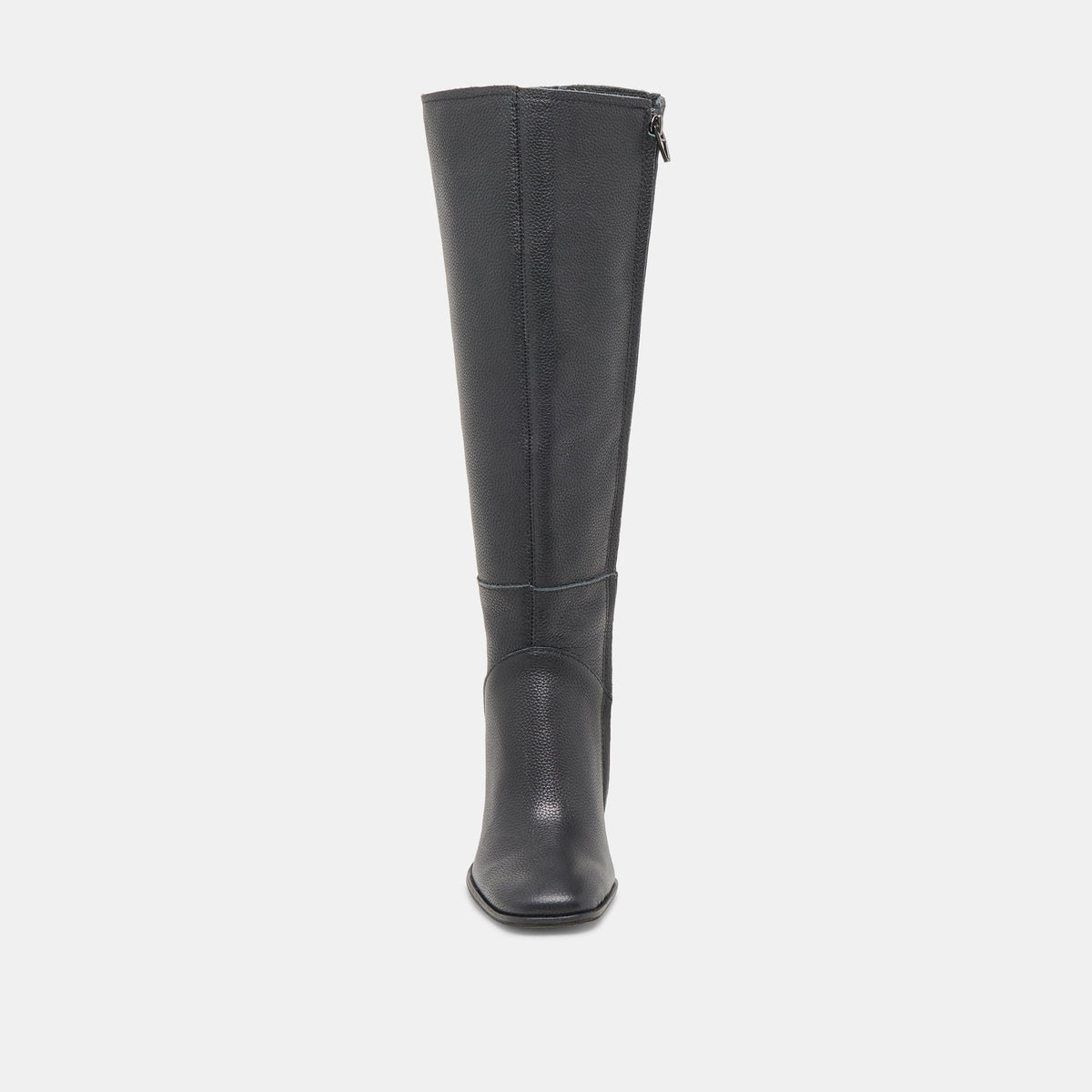 FYNN Wide Calf Boots Onyx Leather | Women's Onyx Knee-High Boots
 – Dolce Vita | Dolce Vita