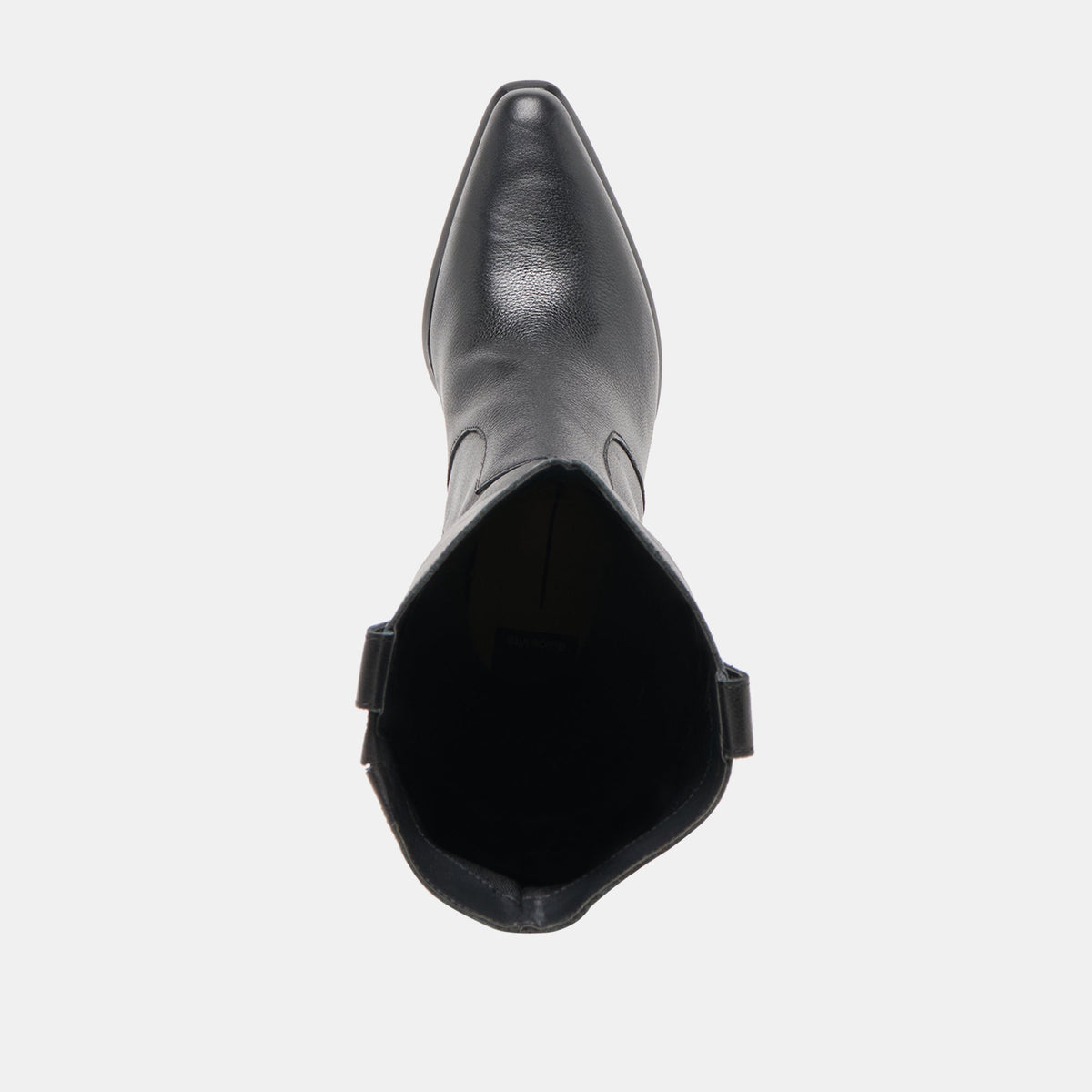 Vern Black Leather Wide Calf Boots | Dolce Vita