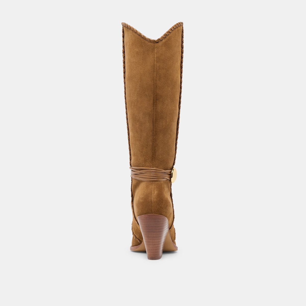 Jody Lt Brown Suede Wide Calf Boots | Dolce Vita