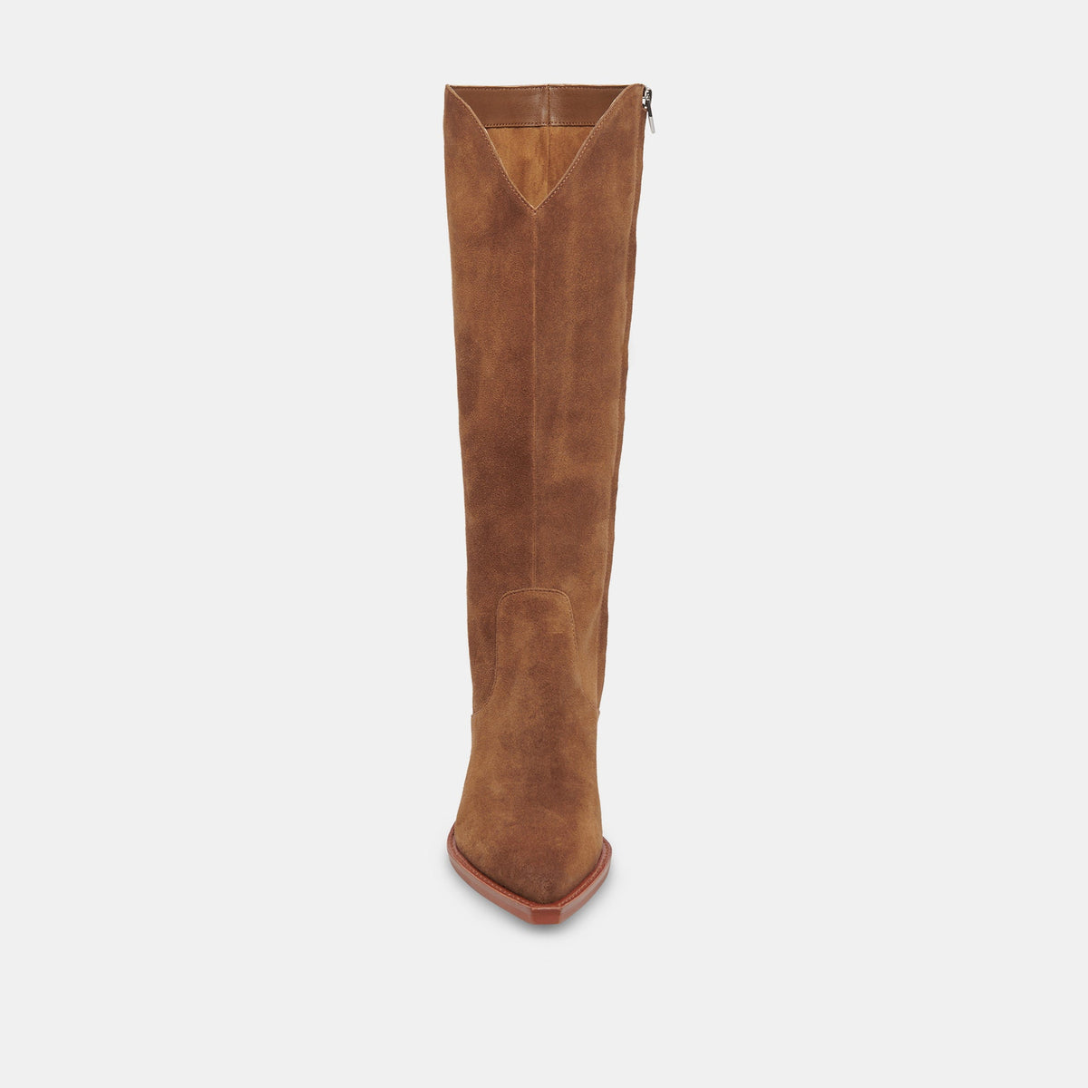 RAJ Wide Calf Boots Brown Suede | Women's Brown Suede Knee-High Boots
 – Dolce Vita | Dolce Vita
