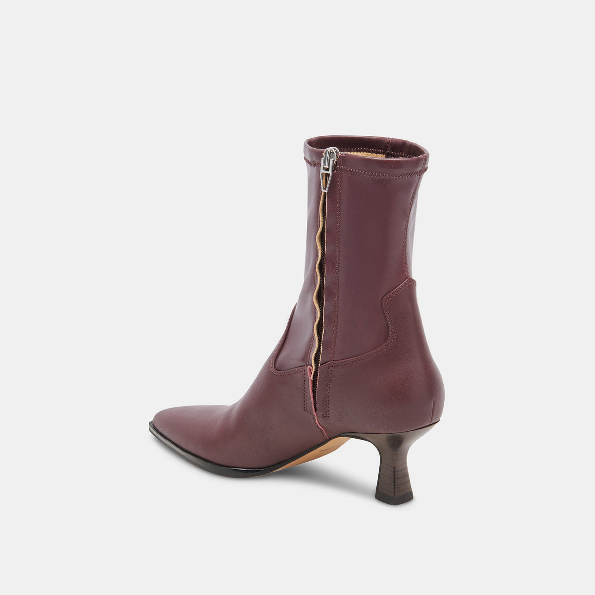 ARYA WIDE CALF BOOTS WINE LEATHER
 – Dolce Vita | Dolce Vita