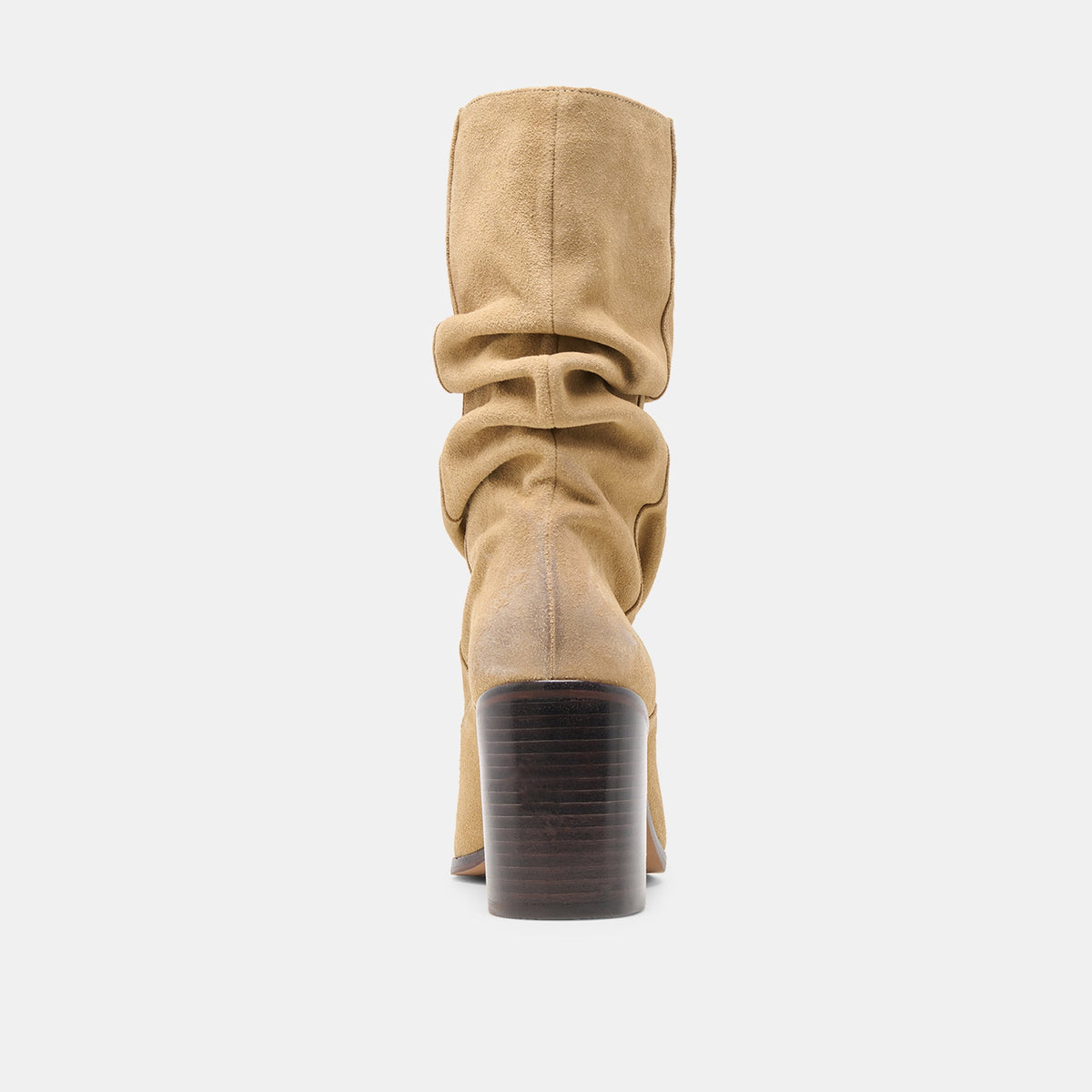 Talina Dk Taupe Suede Wide Calf Boots | Dolce Vita