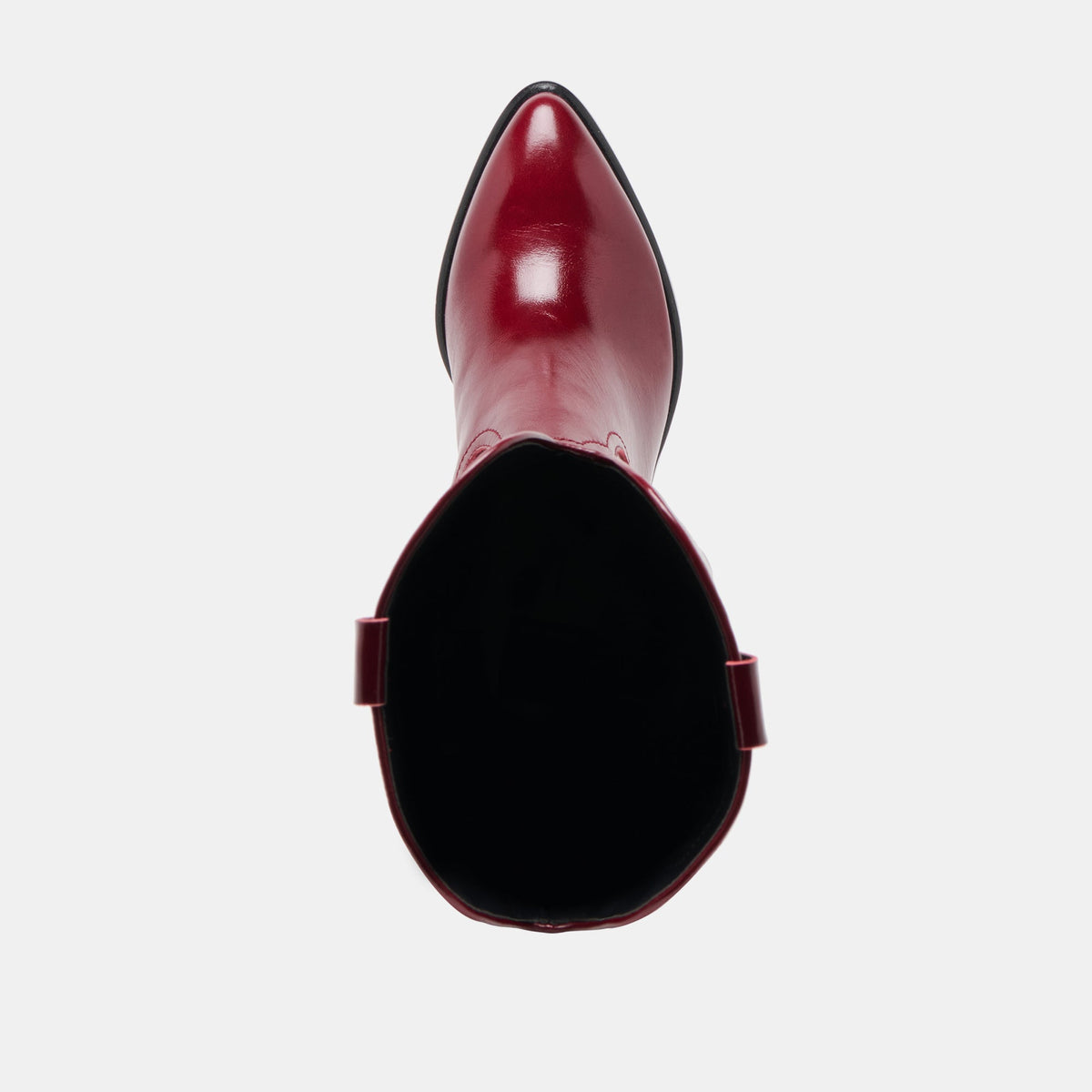 Mirla Oxblood Leather Wide Calf Boots | Dolce Vita