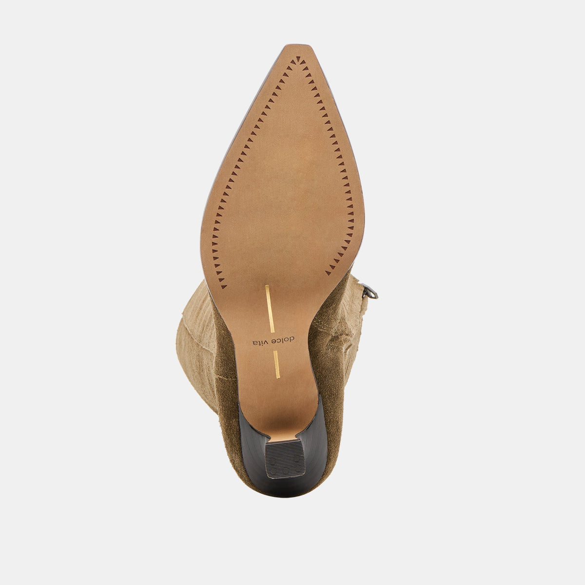 Auggie Olive Suede Wide Calf Boots | Dolce Vita