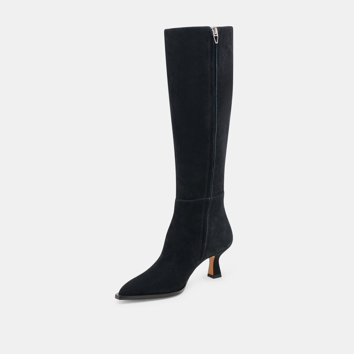 AUGGIE WIDE CALF BOOTS ONYX SUEDE
 – Dolce Vita | Dolce Vita