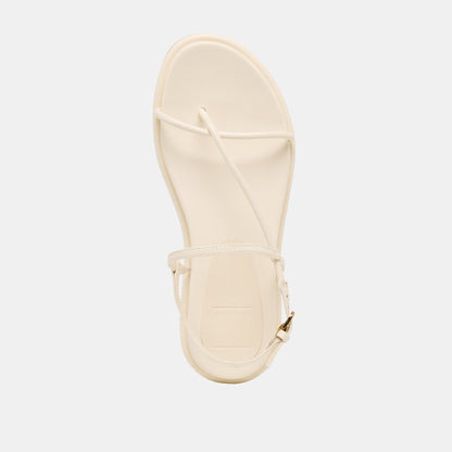Dom Off White Leather Sandals | Dolce Vita