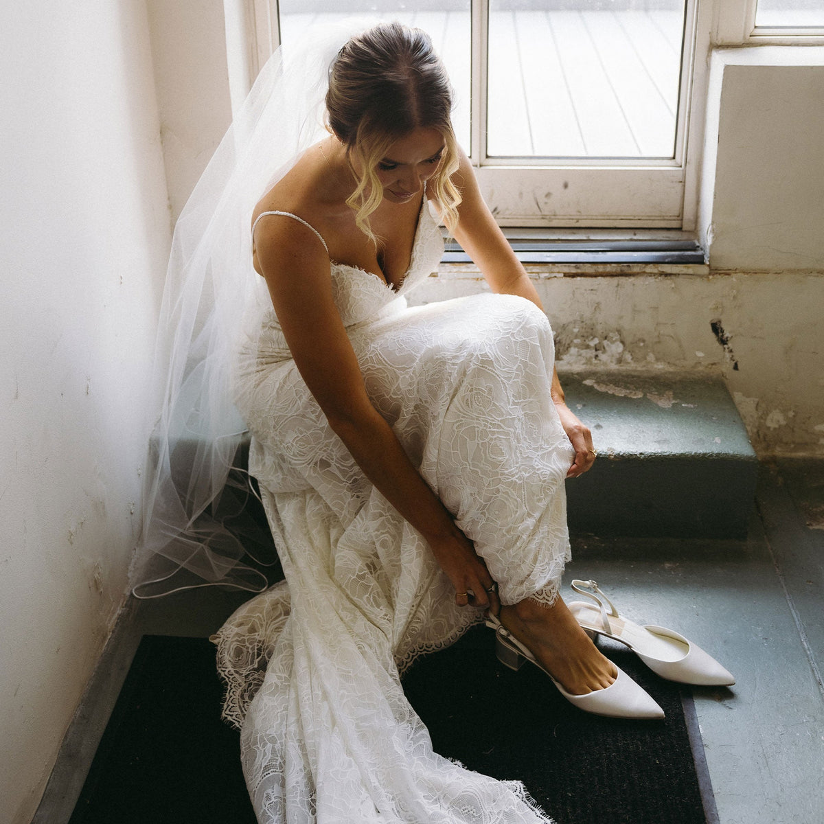 Carel Off White Satin Heels | Dolce Vita