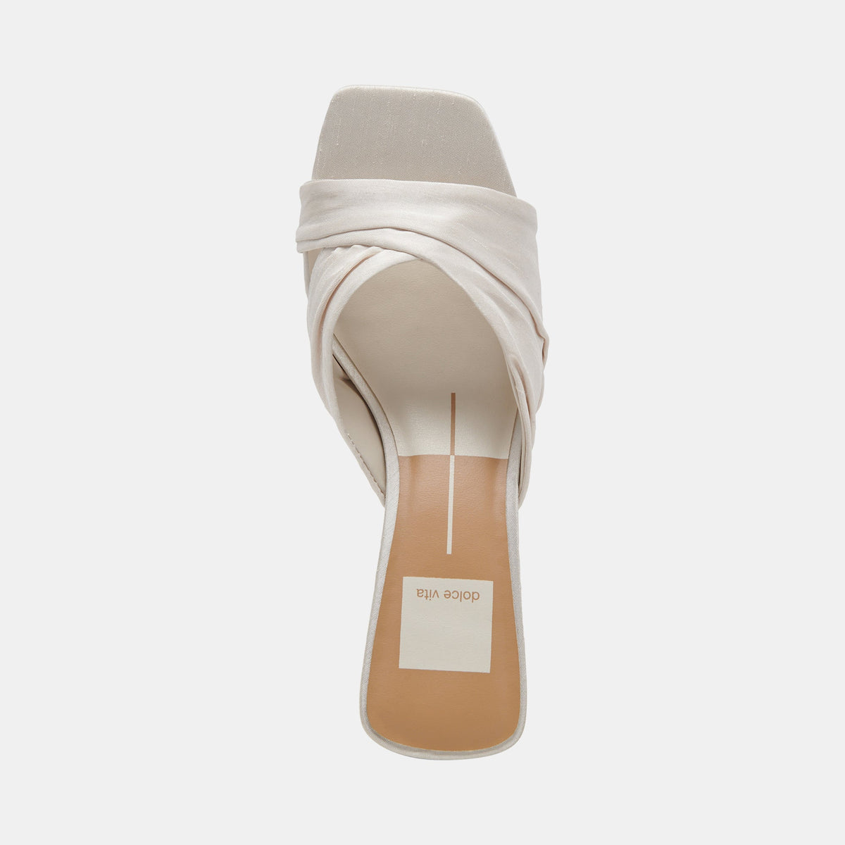 CARLAN HEELS OFF WHITE SILK
 – Dolce Vita | Dolce Vita