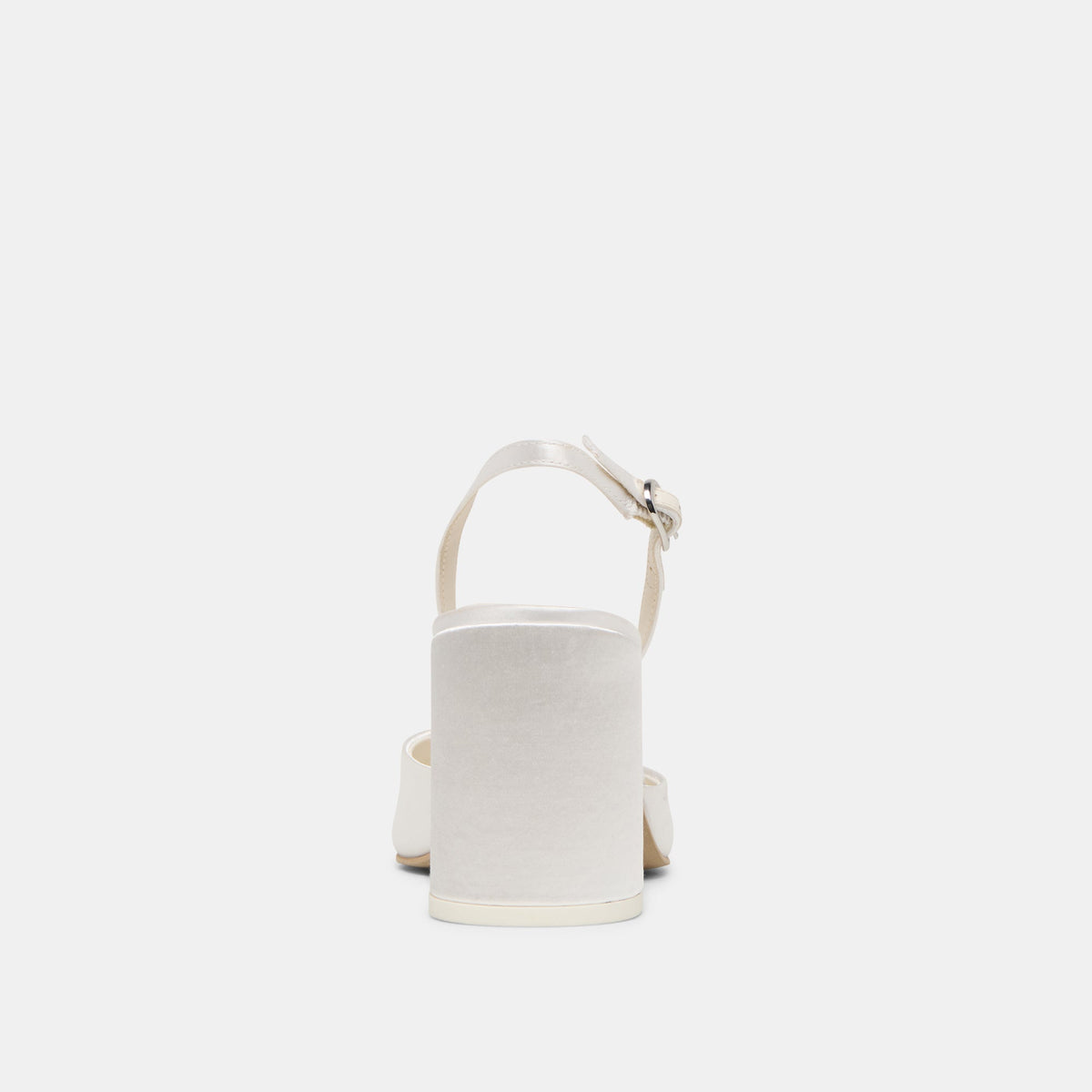 Carel True White Satin High Heels | Dolce Vita