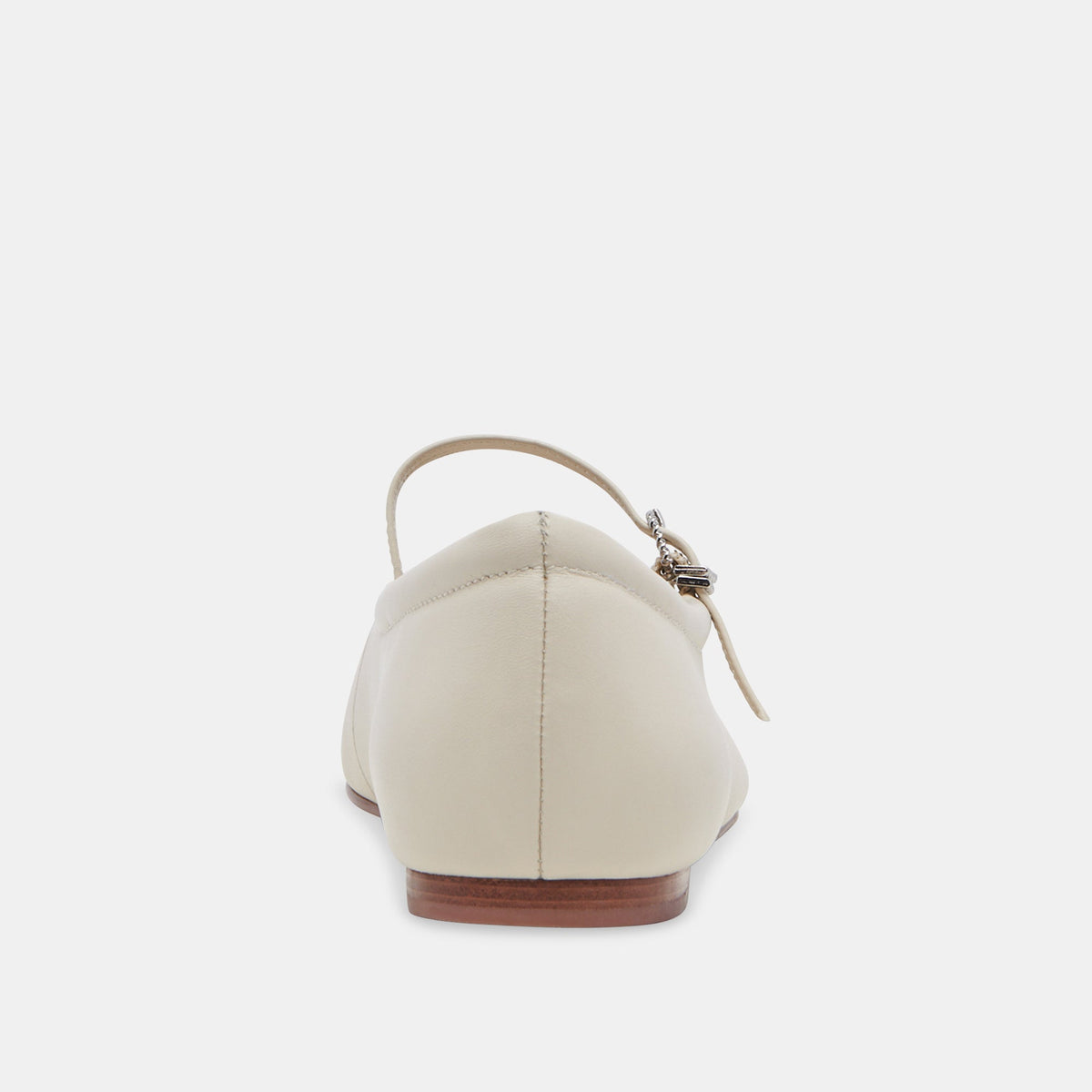 Reyes Ivory Leather Ballet Flats | Dolce Vita