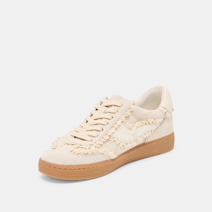 Notice Lace Ivory Suede Sneakers | Dolce Vita