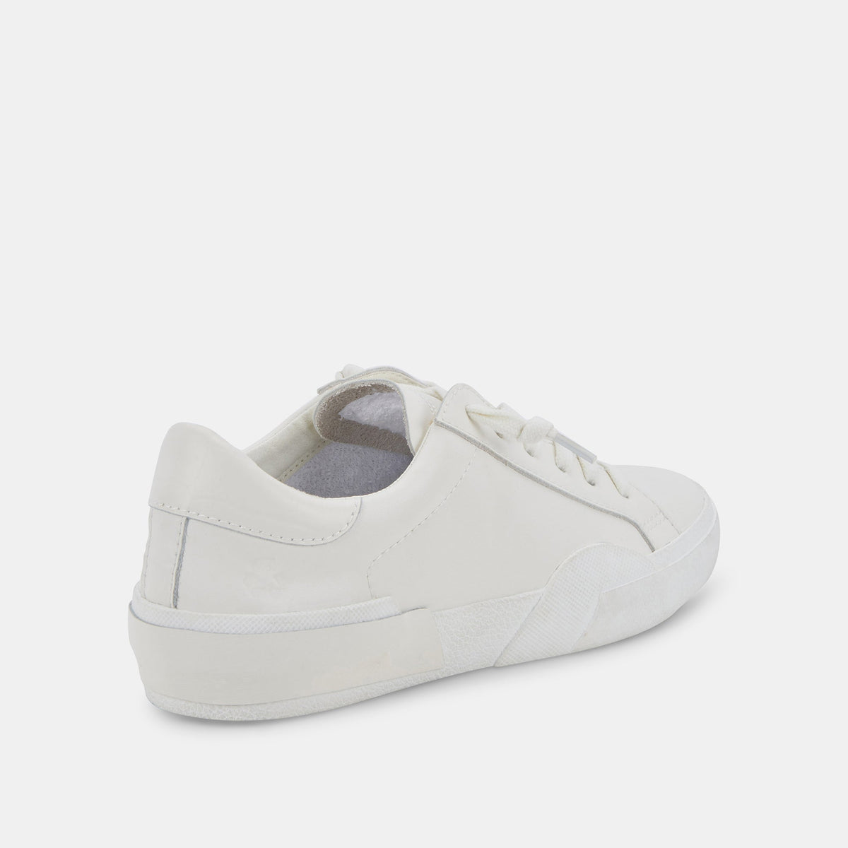 Zina 306 Sneakers White Recycled Leather | White Leather Sneakers
 – Dolce Vita | Dolce Vita