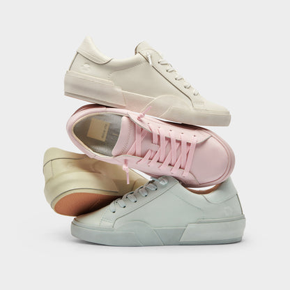 Zina 306 Sneakers White Recycled Leather | White Leather Sneakers
 – Dolce Vita | Dolce Vita