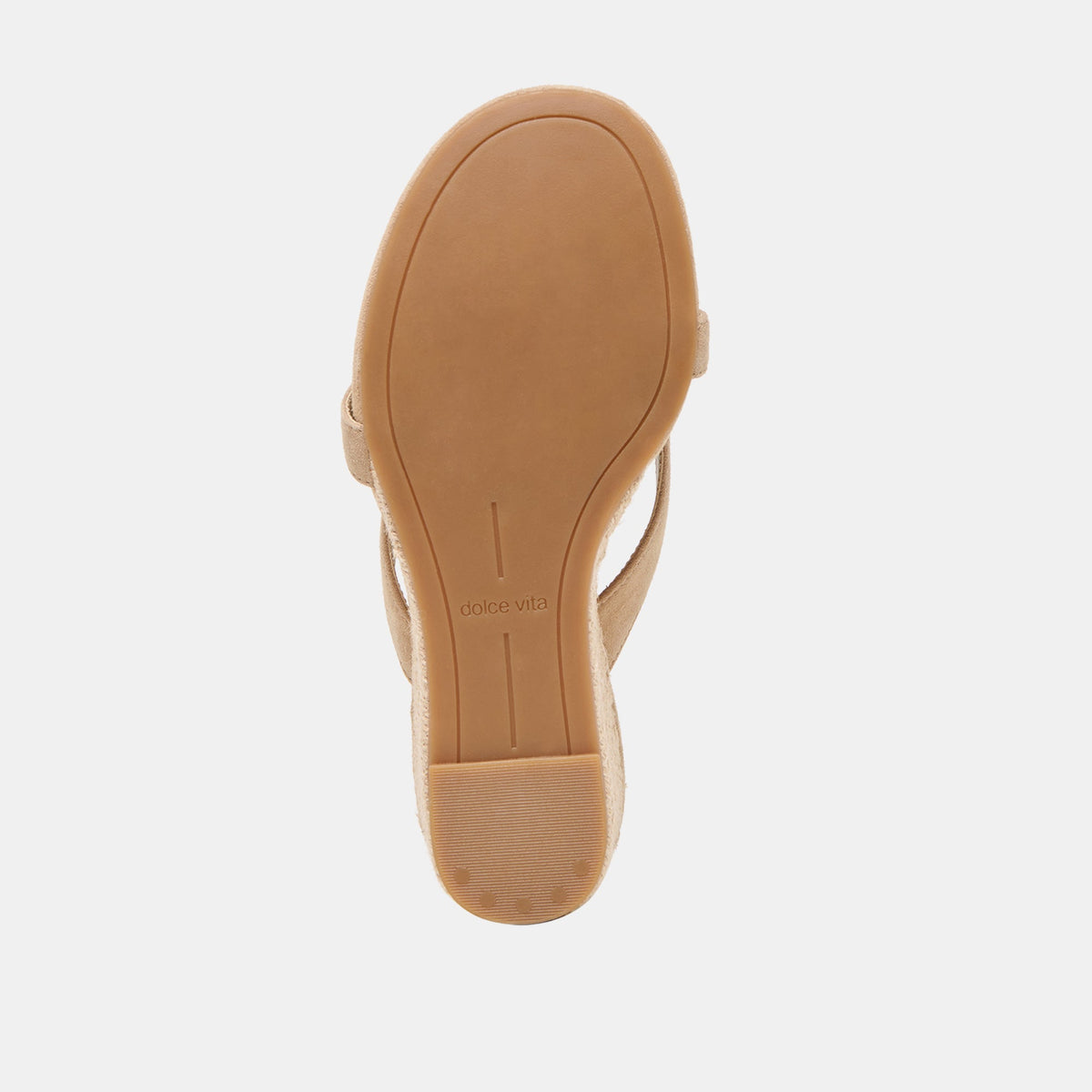 Helan Espadrille Camel Suede Wedges | Dolce Vita