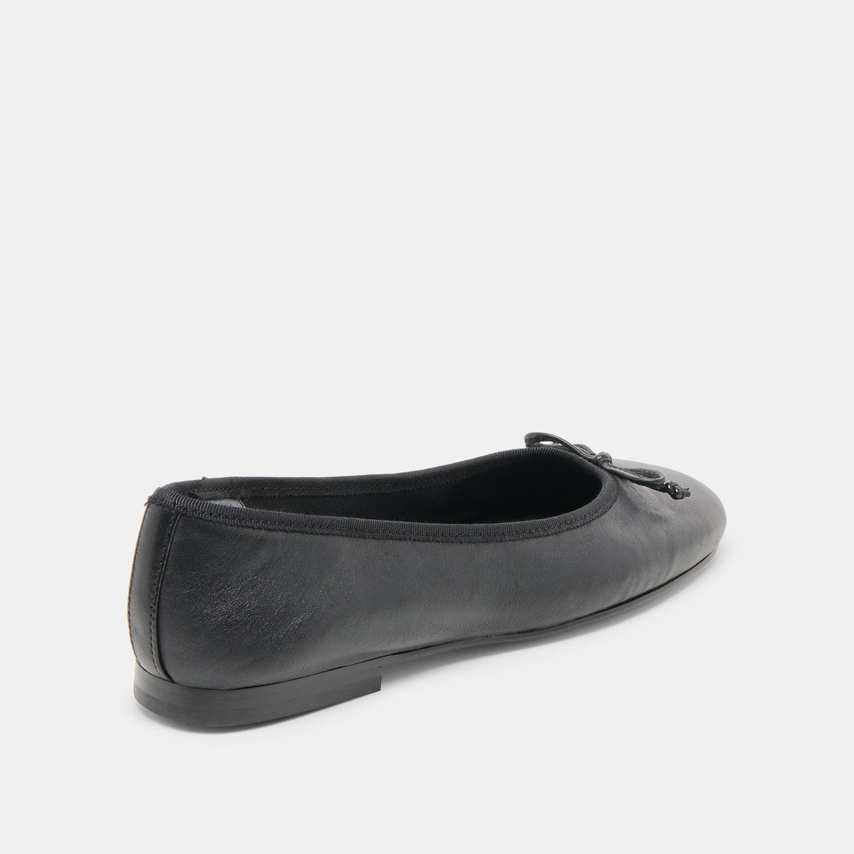 Ritla Black Leather Ballet Flats | Dolce Vita