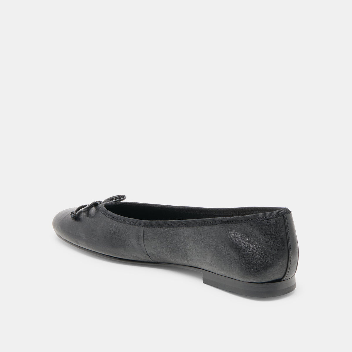 Ritla Black Leather Ballet Flats | Dolce Vita
