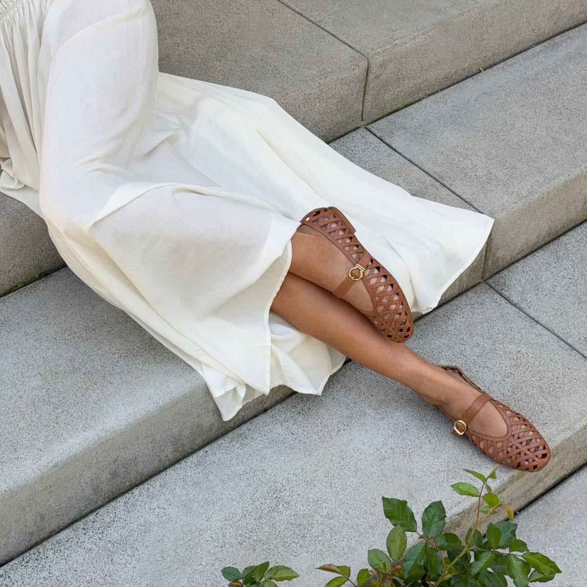 Bodey Saddle Stella Ballet Flats | Dolce Vita