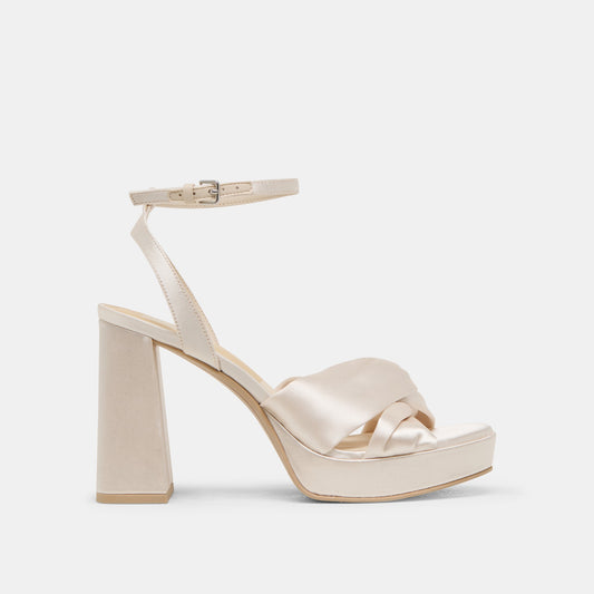 PARLO HEELS IVORY SATIN
 – Dolce Vita | Dolce Vita