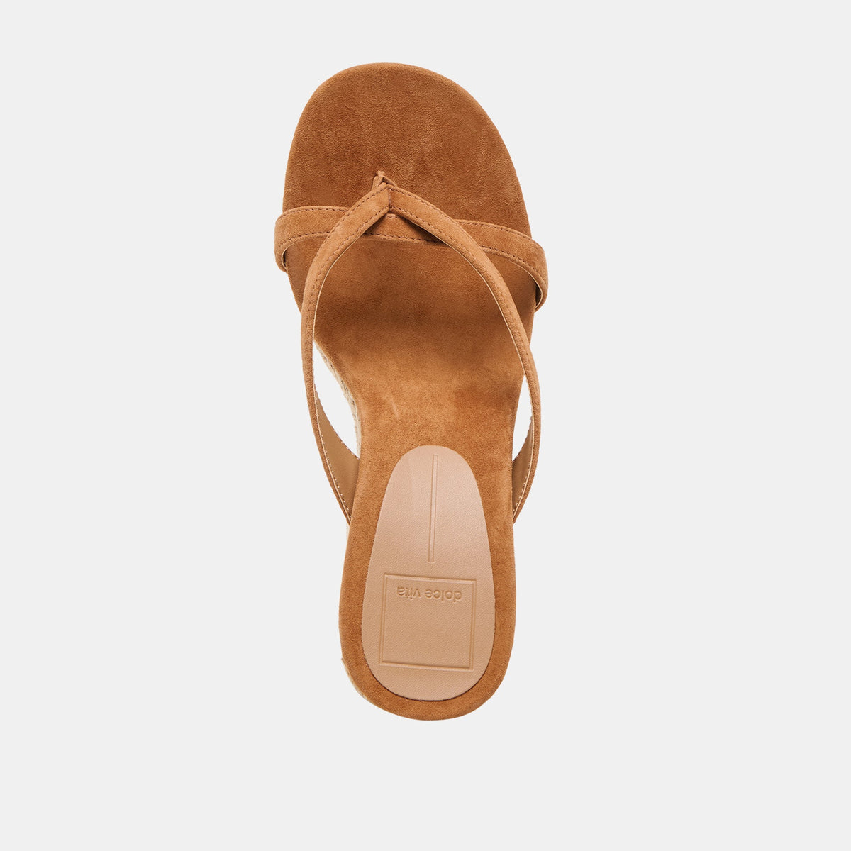 Helan Espadrille Brown Suede Wedges | Dolce Vita